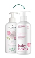 Attitude Baby Leaves Body Lotion for Sensitive Skin Unscented