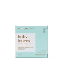 Attitude Baby Leaves Shampoo & Body Soap Bar Sweet Almond