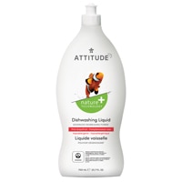 Attitude Dishwashing Liquid Pink Grapefruit