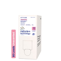 Attitude Liquid Laundry Detergent 2X Concentrated 80 Loads ECO Refill Unscented