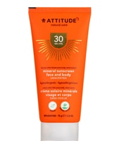 Attitude Mineral Sunscreen Face And Body SPF 30 Unscented