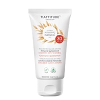 Attitude Mineral Sunscreen Sensitive Oatmeal Unscented SPF 30