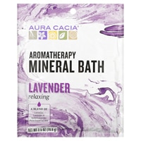 Aura Cacia Aromatherapy Mineral Bath Lavender