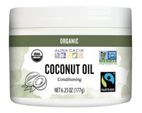 Aura Cacia Coconut Oil Conditioning Organic Skin Care