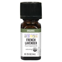 Aura Cacia Organic Pure Essential Oil Lavender French