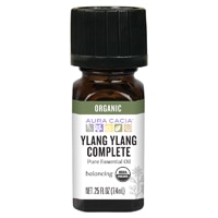 Aura Cacia Organic Pure Essential Oil Ylang Ylang Complete