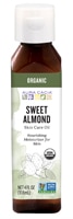 Aura Cacia Organic Skin Care Oil Nurturing Sweet Almond