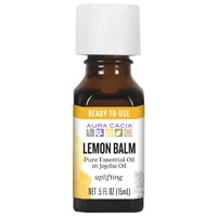 Aura Cacia Pure Essential Oil Lemon Balm in Jojoba Oil