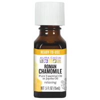 Aura Cacia Pure Essential Oil Roman Chamomile in Jojoba Oil