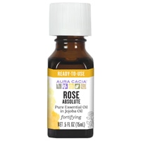 Aura Cacia Pure Essential Oil Rose Absolute in Jojoba Oil