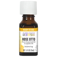 Aura Cacia Pure Essential Oil in Jojoba Oil Rose Otto