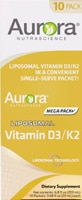 Aurora NutraScience Vitamin D3/K2 - 10 Pack