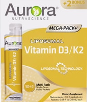 Aurora NutraScience Vitamin D3/K2 - 30 Pack