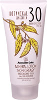 Australian Gold Botanical Sunscreen Mineral Lotion Non-Greasy - SPF 30