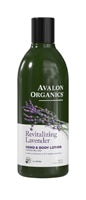 Avalon Organics Hand & Body Lotion - Revitalizing Lavender