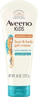 Aveeno Kids Face & Body Gel Cream Sensitive Skin Lightly Scented