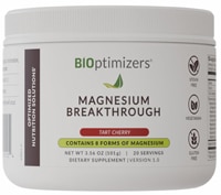BIOptimizers Magnesium Breakthrough - 8 Forms of Magnesium Tart Cherry