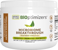 BIOptimizers Microbiome Breakthrough Vegetarian Vanilla