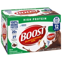 BOOST 20g High Protein Nutritional Drink Shakes Rich Chocolate