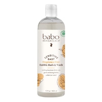 Babo Botanicals Bubble Bath & Wash Sensitive Baby Fragrance Free