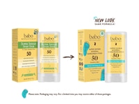 Babo Botanicals Super Shield Sunscreen SPF 50 Fragrance Free Stick
