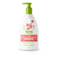 Babyganics Tots 2-in-1 Straight Hair Shampoo & Conditioner - Apricot Chamomile