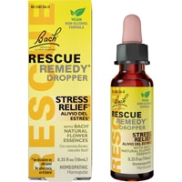 Bach Rescue Remedy Dropper Natural Stress Relief