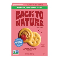 Back To Nature Classic Round Crackers