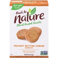 Back To Nature Cookies Peanut Butter Creme