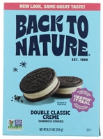 Back To Nature Double Classic Creme Cookies
