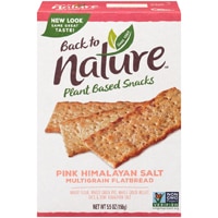 Back To Nature Multigrain Flatbread Crackers Pink Himalayan Salt