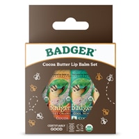 Badger Organic & Natural Lip Balms Variety