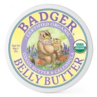 Badger Organic Belly Butter Cocoa Butter & Calendula