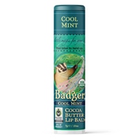 Badger Organic Cocoa Butter Lip Balm Cool Mint