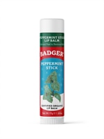 Badger Organic Holiday Lip Balm Peppermint Stick