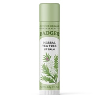 Badger Organic Lip Balm Tea Tree & Lemon