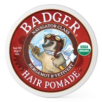 Badger Organic Navigator Class Man Care Organic Hair Pomade