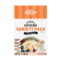 Bakery On Main Gluten Free Ancient Grains & Seeds Instant Oatmeal Variety Pack