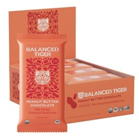 Balanced Tiger Functional Mushroom Protein Bar Peanut Butter Chocolate