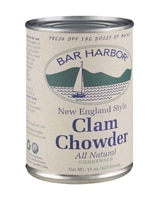 Bar Harbor Clam Chowder New England Style