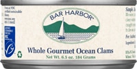 Bar Harbor Whole Gourmet Ocean Clams