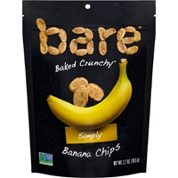 Bare Non-GMO Baked Crunchy Banana Chips Simply Banana