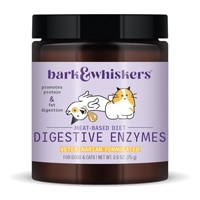 Bark & Whiskers Meat Based Diet Digestive Enzymes Supplement Powder for Dogs & Cats