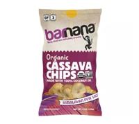 Barnana Cassava Chips Organic Himalayan Pink Salt