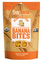 Barnana Organic Chewy Banana Bites Peanut Butter