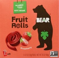 Bear Real Fruit YoYo's Gluten Free Strawberry