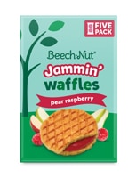 Beech-Nut Jammin' Waffle 12+ Months Snack Pear Raspberry