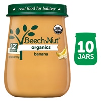 Beech-Nut Organics Baby Food Puree 6+ Months Banana