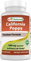 Best Naturals California Poppy Extract 1000mg Equivalent