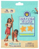 Better Sour Gummy Stars Passion Fruit